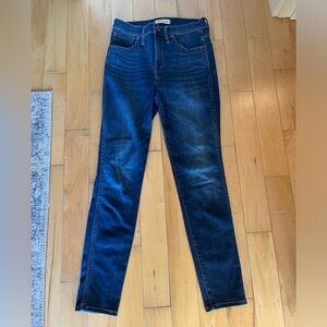 Madewell High Rise Skinny 10” Jeans